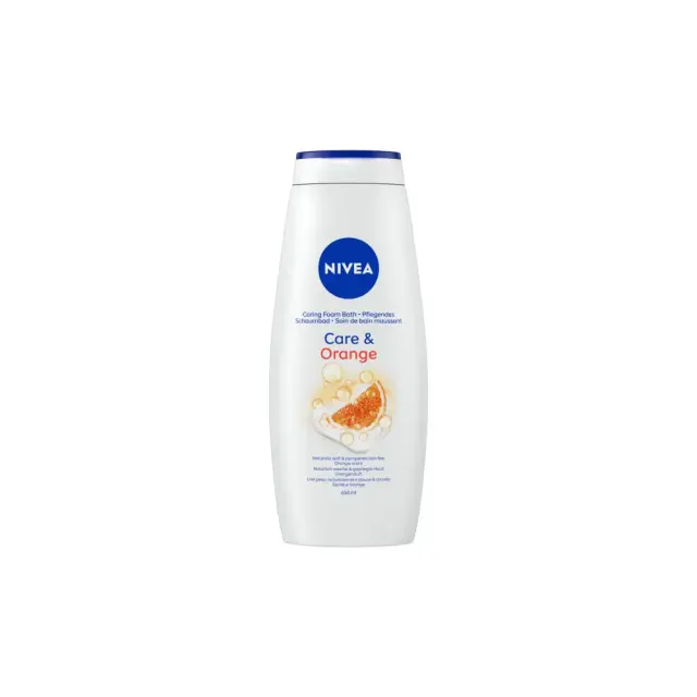 Nivea Care & Orange Κρεμώδες Αφρόλουτρο, 650ml