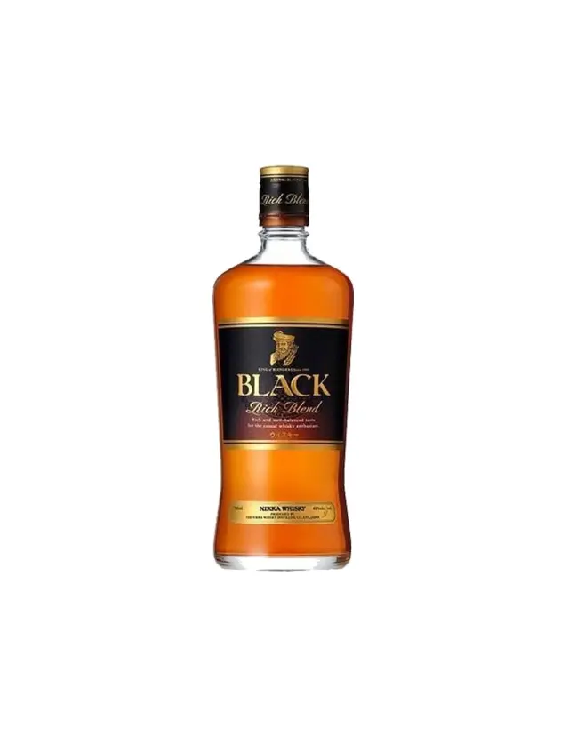 NIKKA BLACK RICH BLEND WHISKY 700ML