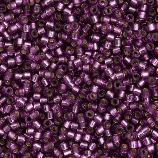 Χάντρα Miyuki Delica 11/0 - DB2169 - Silver Lined Duracoat Lilac ~7gr