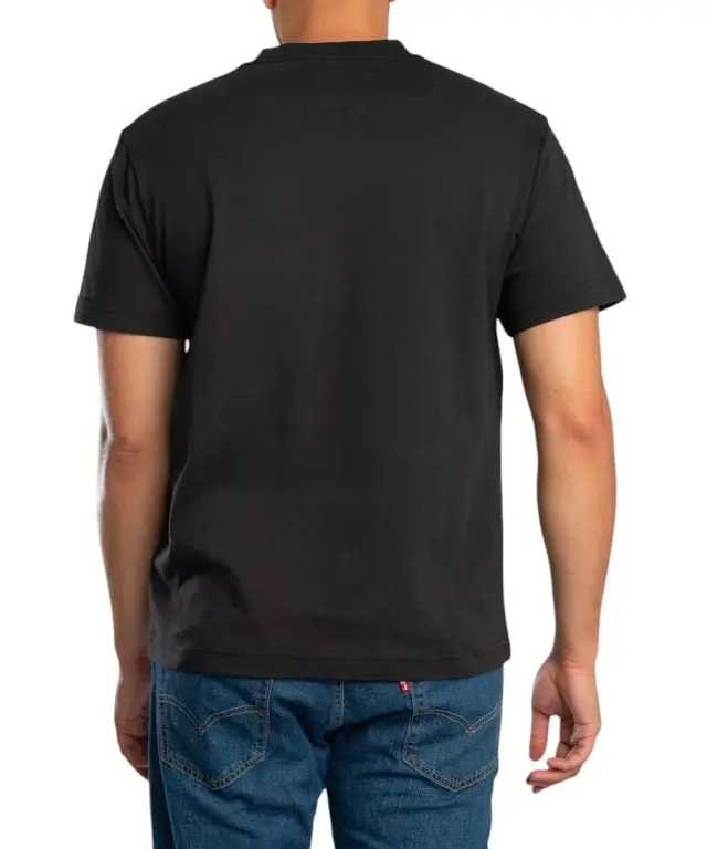 Vans - Ανδρικό T-shirt Κοντομάνικο Classic Logo Royal Cobalt VN000RA1-BLK Μαύρο - S 2