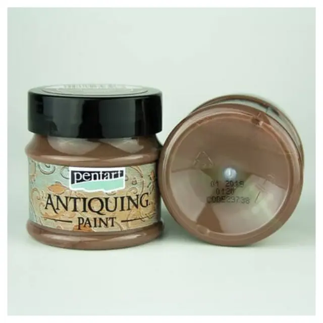 Antiquing Paint Pentart 50ml - Dark brown