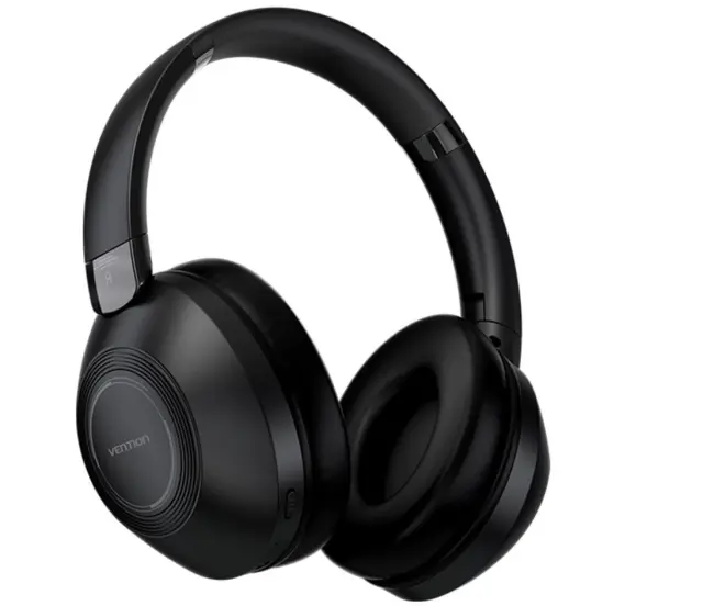 Vention SoundMate BT 5.3 wireless headphones, black