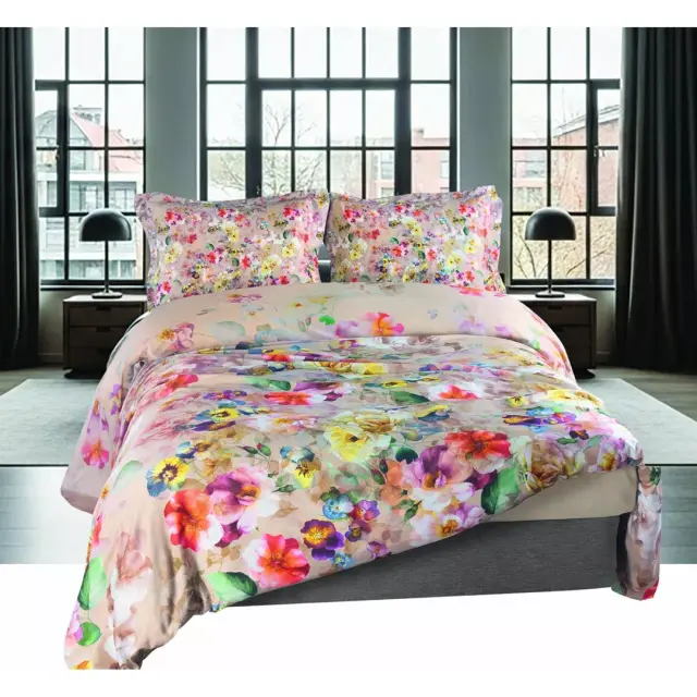 ΣΕΤ ΣΕΝΤ Υ/Δ ΧΛ BLOOM 2*240Χ270CM 2*50X70CM 100% COTTOSATIN 210TC - -