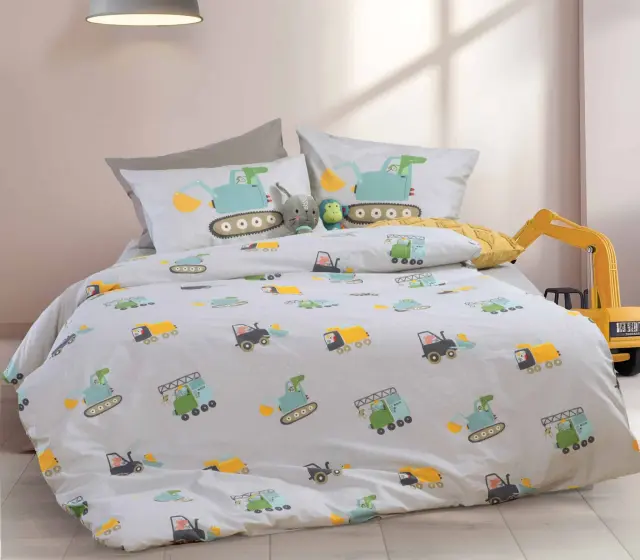ΠΑΙΔΙΚΑ ΣΕΤ ΣΕΝΤΟΝΙΑ ΜΟΝΑ FUN AT WORK 170X260 NEF-NEF HOMEWARE