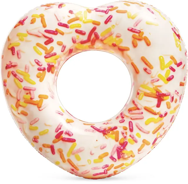 INTEX Sprinkle Donut Heart Tube (56253)