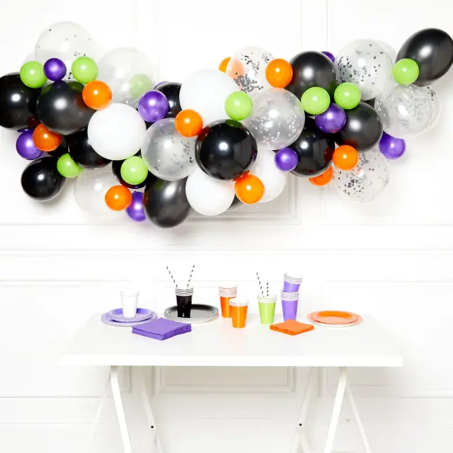 Σετ για Γιρλάντα Organic DIY Halloween / 70 μπαλόνια