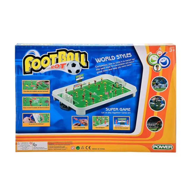 Martin Toys Επιτραπέζιο Ποδοσφαιράκι 54cm με Ελατήρια 6008 Παιχνίδι Δεξιοτήτων για Παιδιά + Οικογένεια