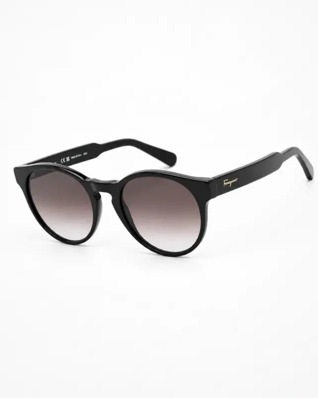 Ferragamo SF1068S 001 Γυναικεία Γυαλιά Ηλίου Μαύρα με Γκρι Gradient Φακούς Salvatore Ferragamo - 52 mm