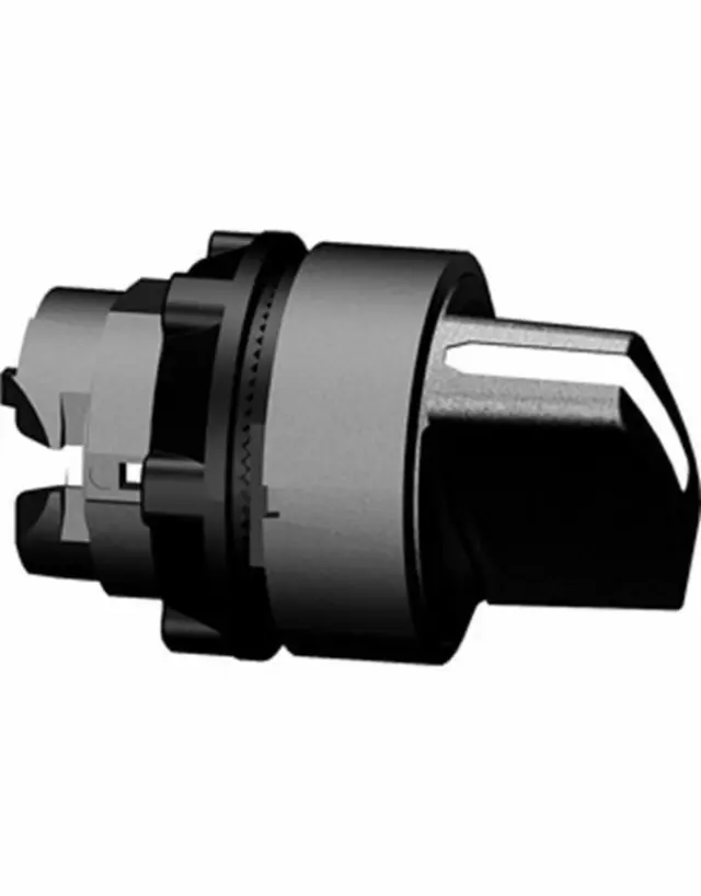 Harmony XB5, Selector switch head, plastic, black, Ø22, 2 positions, stay put
