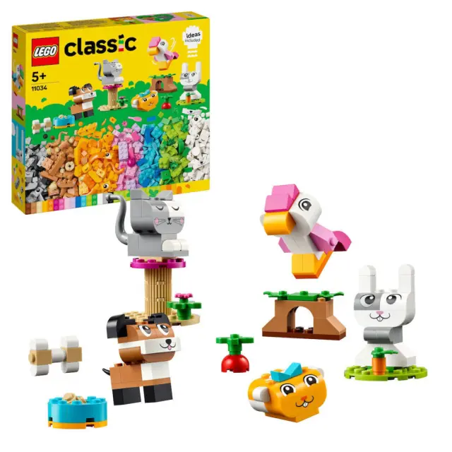 LEGO® Classic: Creative Pets Buildable Animal Toy (11034)