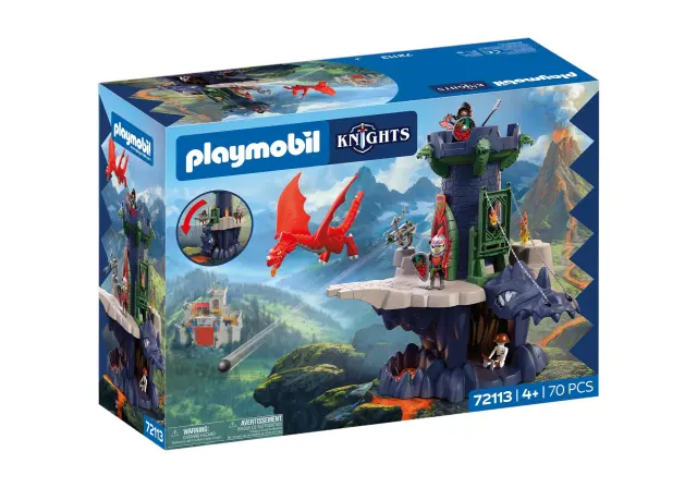 Playmobil 72113 - Knights Πύργος Ιπποτών Δράκου 2