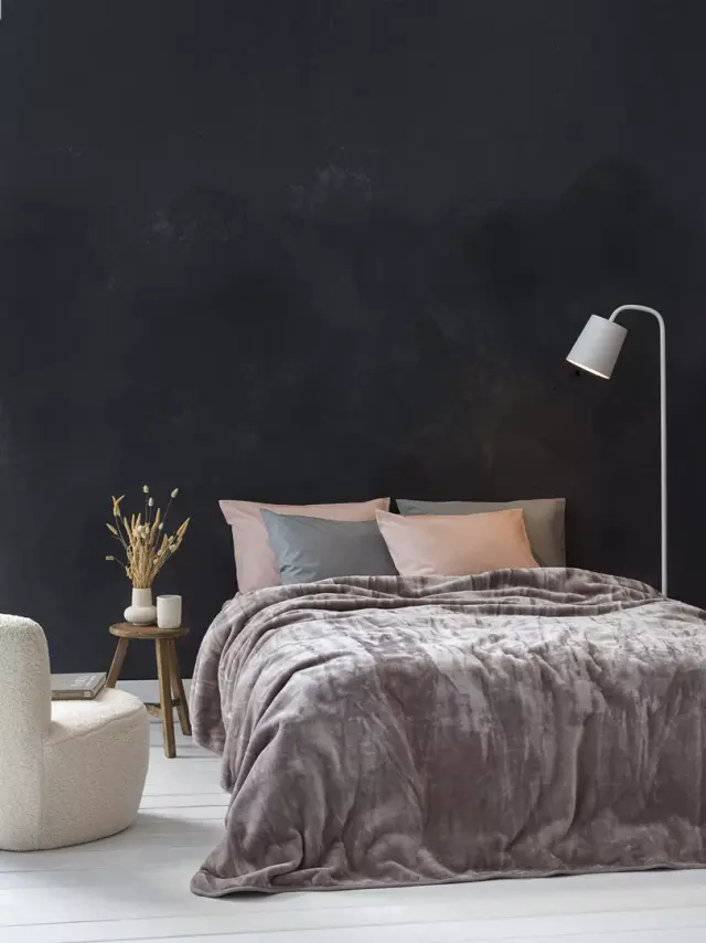 Κουβέρτα 160x220 Μονή Βελουτέ 550gsm Nima Coperta 100% Πολυέστερ- Cigar Beige