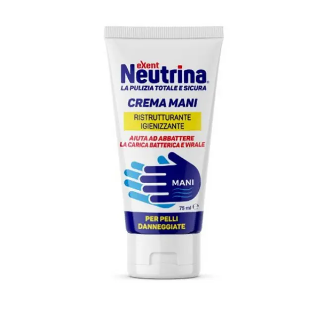 Exent Neutrina Crema Mani Κρέμα Χεριών 75ml 1τμχ
