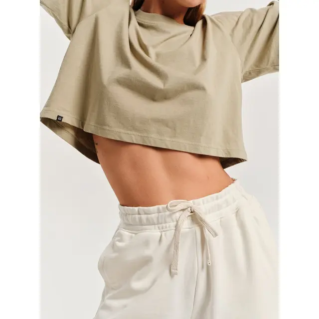 Emerson Women's Sweat Shorts (251.EW26.90-OFF WHITE) - Λευκό 2