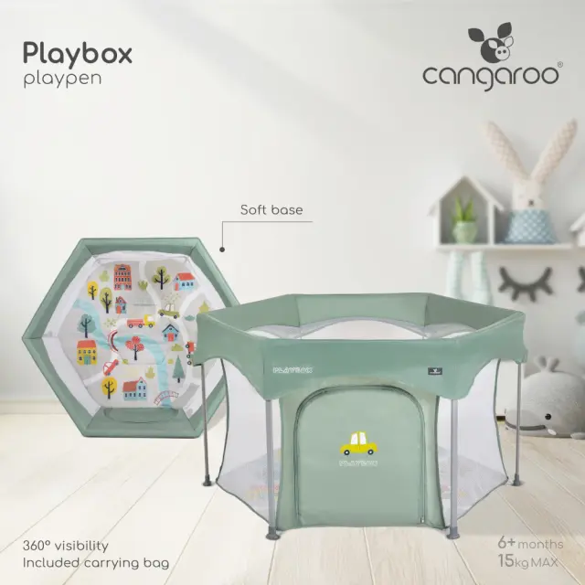 Πάρκο PlayBox Cangaroo Pink 3801005210220 2