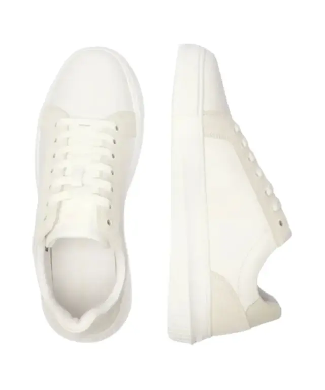 Calvin Klein - Cupsole Mono Lth Ανδρικά Chunky Sneakers YM0YM01123-0LG Λευκό 3