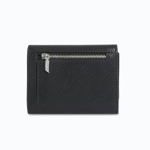 Calvin Klein - Γυναικείο Πορτοφόλι Μεσαίο Ck Elevated Trifold Md Saffiano K60K610267-BAX Μαύρο 2