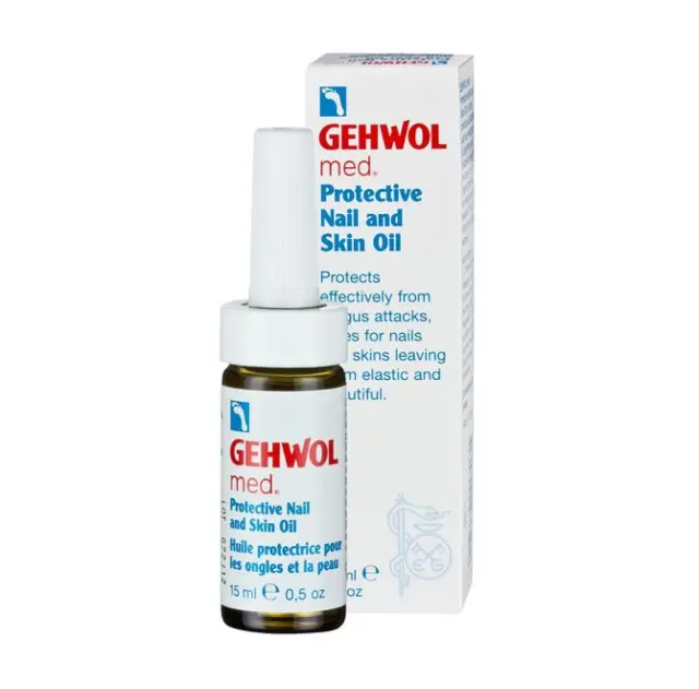 Gehwol Med Protective Nail & Skin Oil Προστατευτικό Λάδι με Αντιμυκητιασική Δράση για Νύχια και Δέρμα, 15ml 2