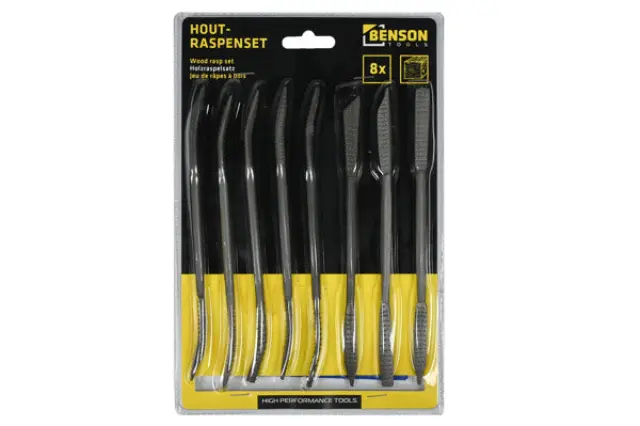 Wood grater set 8 pieces