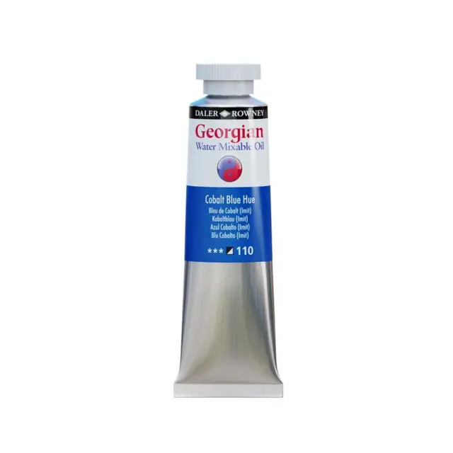 Daler-Rowney Georgian Υδατοδιαλυτό Χρώμα Λαδιού 37ml Colbalt Blue Hue/ 119037110 (Daler Rowney)