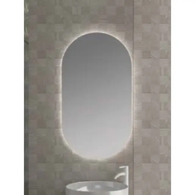 Oval LED Καθρέπτης Μπάνιου 60x90cm 2