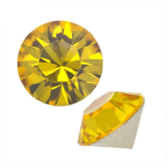 Swarovski 1088 Xirius Chaton Sunflower PP14 Ø2x1.25mm ~72τεμ