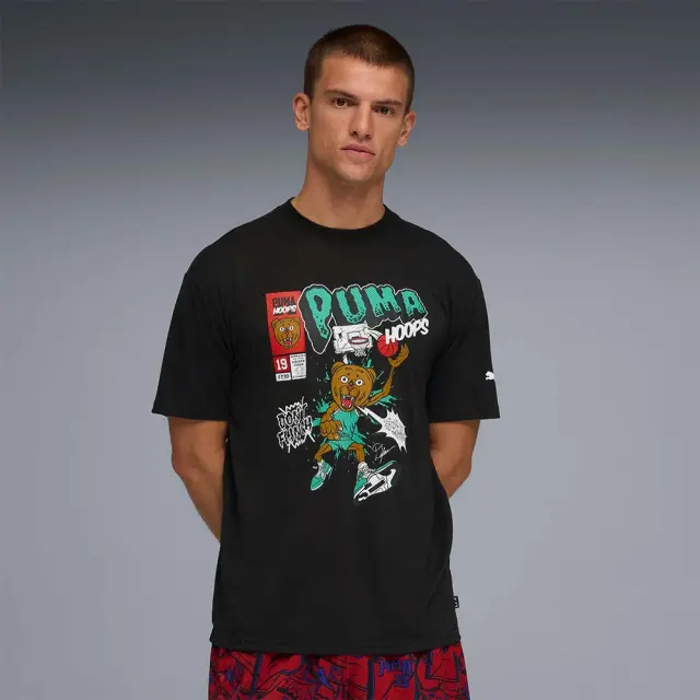 Puma Men's Flagrant Foul 4 Shortsleeve Tee Μαύρο 692262-01 (Puma)