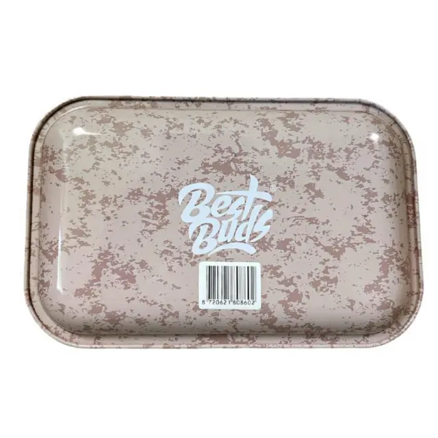 Best Buds Cookies And Cream Metal Rolling Tray Medium 2