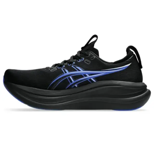 Gel Nimbus 28 Black/Neon Blue 1011C127-004 2