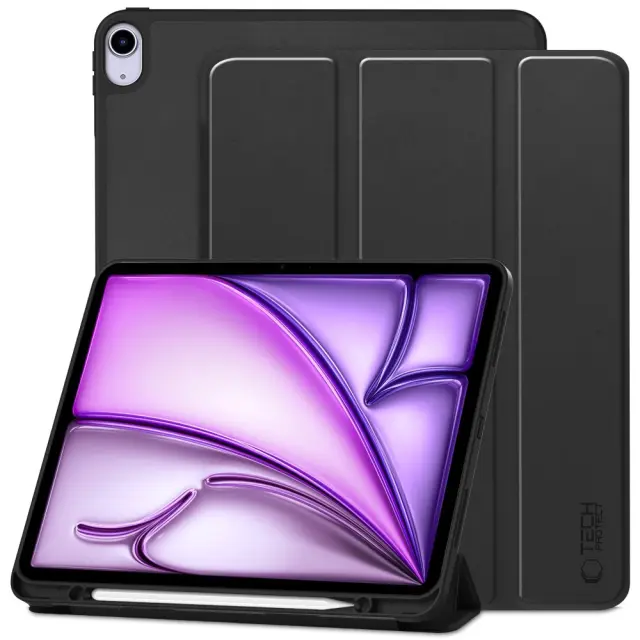 Tech-Protect Θήκη Tablet iPad Air 13 2024-2025 SmartCase Pen Black