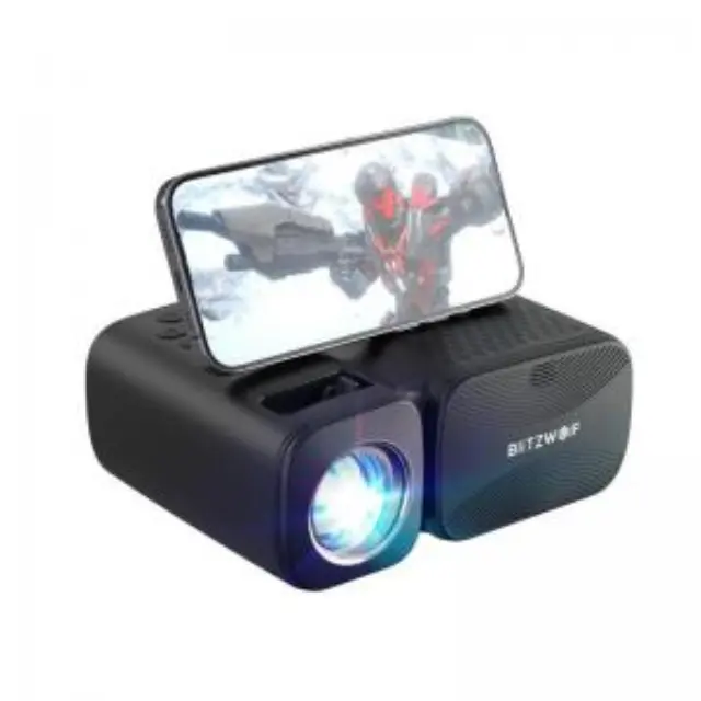 Προβολέας Mini BlitzWolf BW-V3 LED Wi-Fi Μαύρο N67376 2