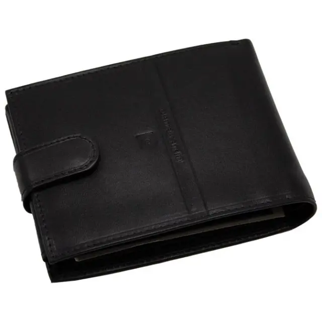 Δερμάτινο Πορτοφόλι Ανδρικό RFID PIERRE CARDIN 2130 TILAK76 Μαύρο
