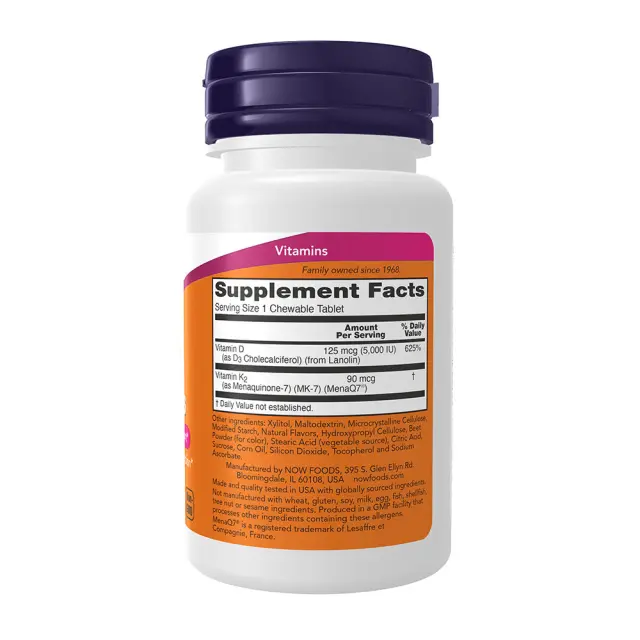 Now Foods D-3 + K-2 (MK-7) 2