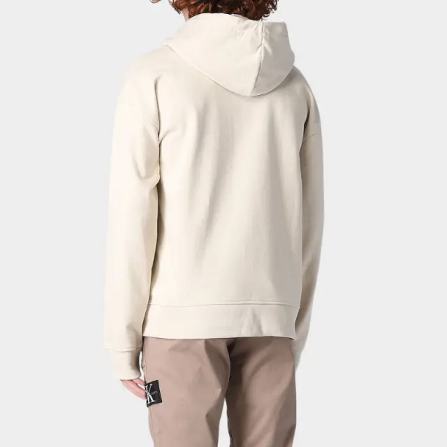 Calvin Klein - Ανδρικό Φούτερ Badge Hoodie Regular Fit J30J321879-ACF Μπεζ - XL 3