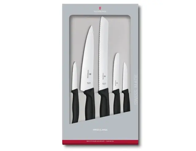 Σετ Μαχαίρια Victorinox Swiss Classic - Black - 5 τεμάχια - Σε συσκευασία δώρου6.7133.5G 3