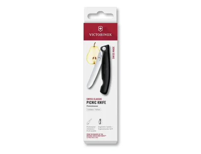Aναδιπλούμενο Μαχαίρι Γενικής Χρήσης Victorinox Swiss Classic με μήκος λεπίδας 11cm - Black6.7803.F 3