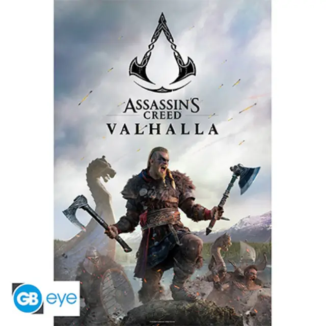 ABYstyle Αφίσα Assassins Creed Valhalla Raid Poster 91x61 (ABYDCO638)
