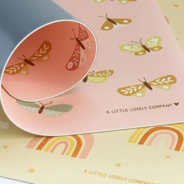 A Little Lovely Company: Σουπλά Βινυλίου - Butterflies PMBUPI01 2