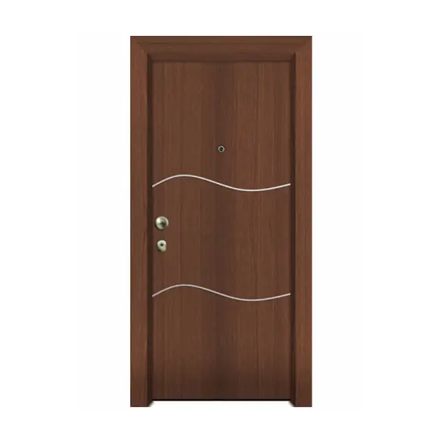 Θωρακισμένη πόρτα με επένδυση Laminate ΚΠ 109 Κατασκευαστική