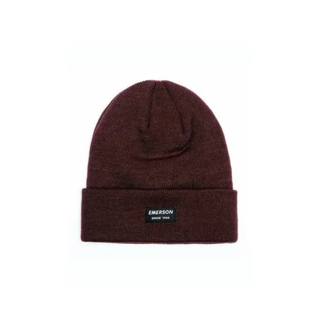 Emerson Unisex Beanie (212.EU03.19P-Wine) - Μπορντό - One Size