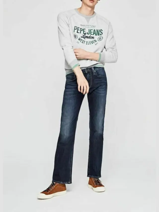 PEPE JEANS-ΤΖΙΝ ΑΝΔΡΙΚΟ ΠΑΝΤΕΛΟΝΙ DENIM