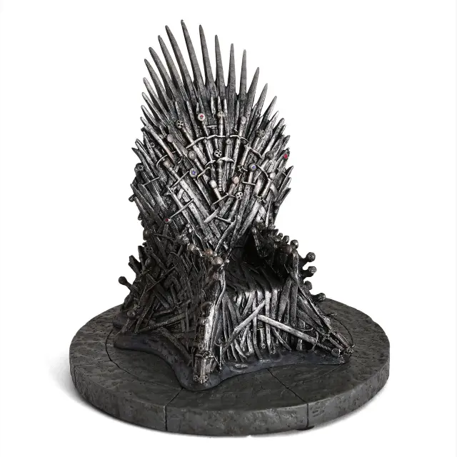 Ρέπλικα Game of Thrones - Iron Throne 17 cm Jon Snow Claw letter opener with musical base -S6026