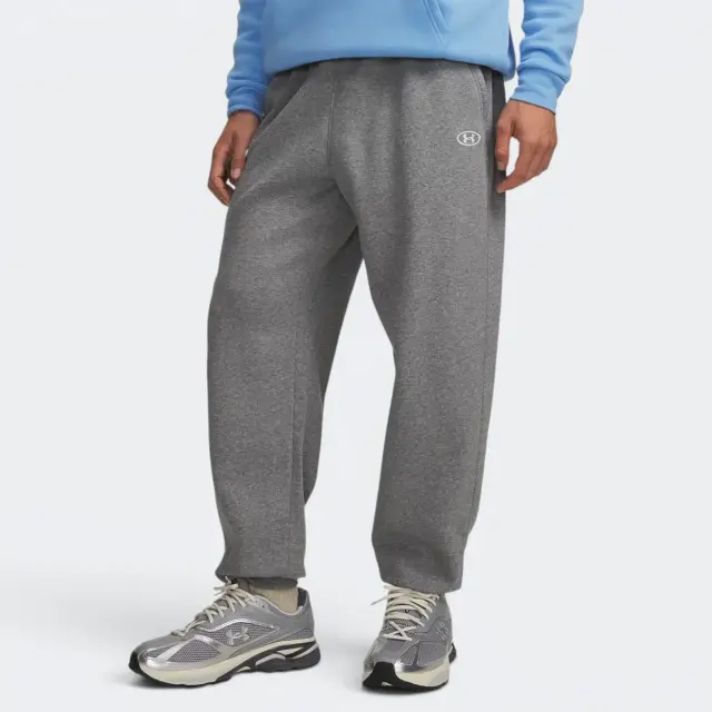 Under Armour Men's Rival Fleece Jogger Pant Γκρι 6017021-025 (Under Armour) - Small