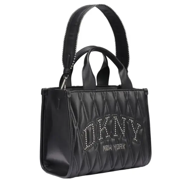 Γυναικεία Τσάντα Χειρός/Ώμου DKNY Hadlee Sm Tote R63ADC80-BSV Μαύρη Μαύρο - One Size 2
