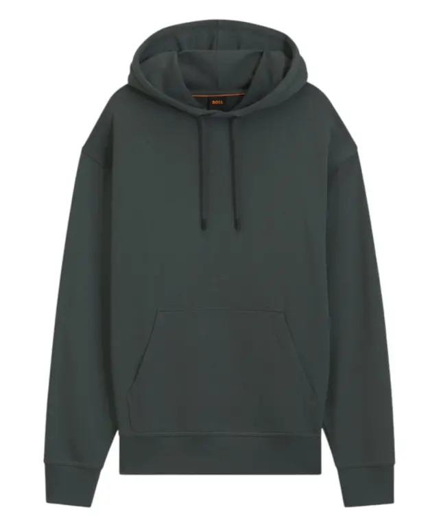 Hugo Boss - Ανδρική Μπλούζα Φούτερ We Small Hood 50514530-377 Πράσινο