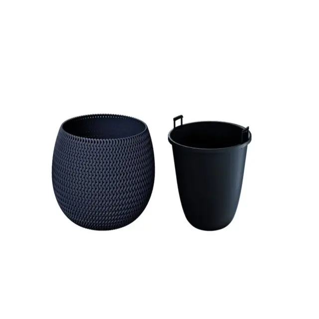 Prosperplast Splofy Bowl DKSP370-7529U Κασπώ στρογγυλό 9lt Μόκα / M103895 2