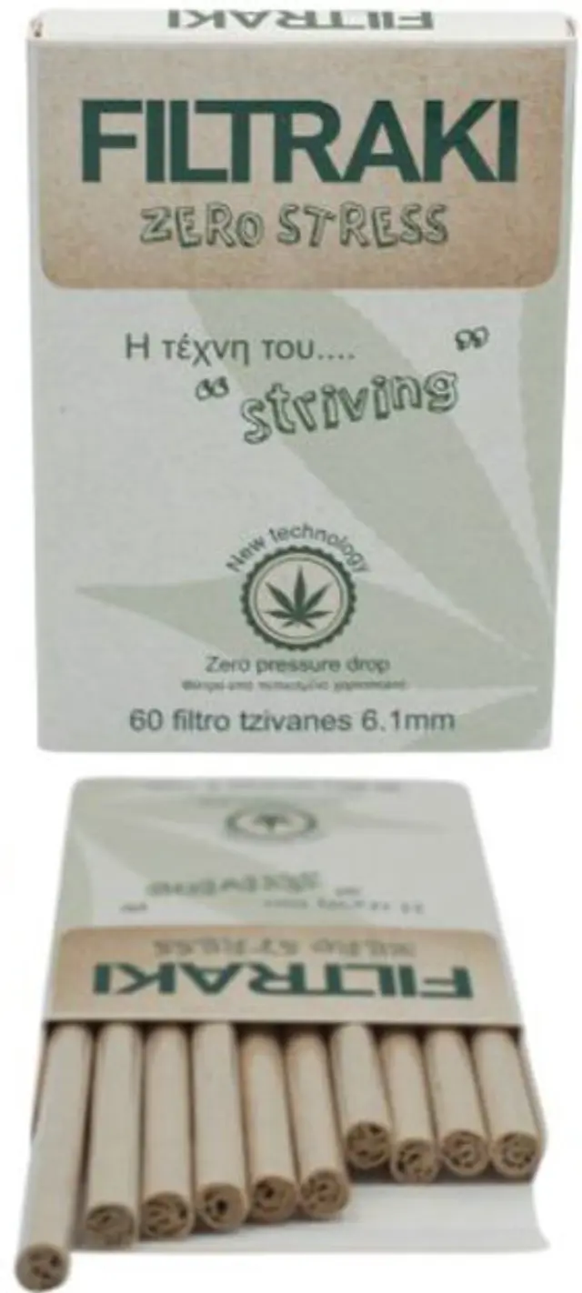 Filtraki Φιλτροτζιβάνα Zero Stress Slim 6.1mm - 60φ.