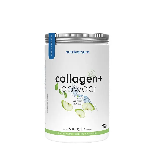 Nutriversum Collagen+ Powder Green Apple, 600 g