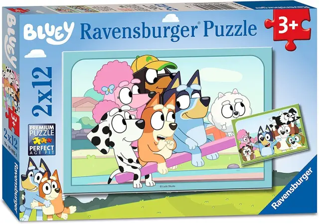 Ravensburger - Bluey 2x12p - (10105693) - Toys