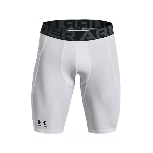 Under Armour Men's HeatGear Armour Long Shorts Άσπρο 1361602-100 (Under Armour)